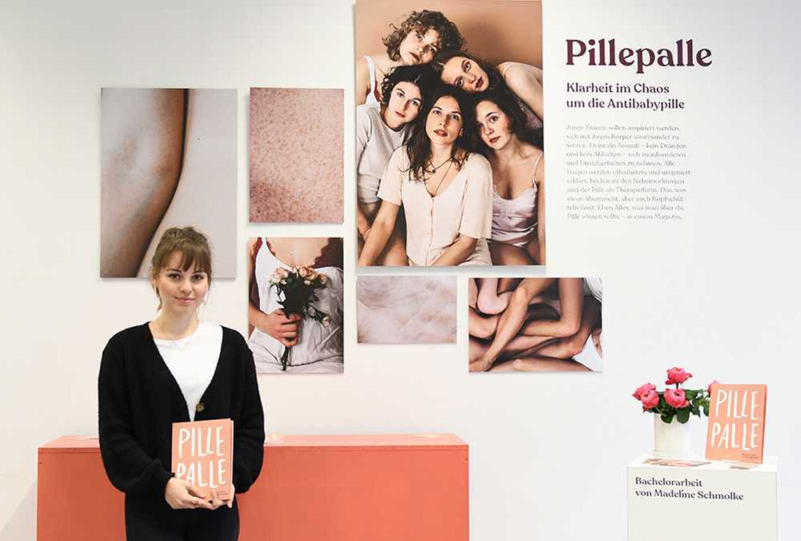 Madeline Schmolke will mit „Pillepalle“ das Chaos um die Antibabypille entwirren. (Fotos: FH Münster/Pressestelle) 