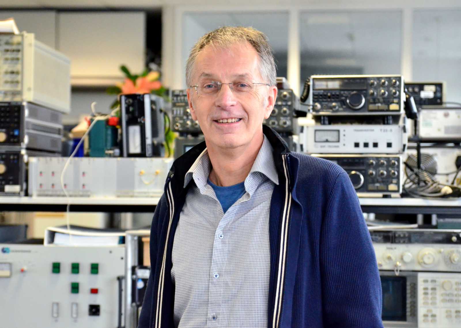 Prof. Dr.-Ing. Peter Richert lehrt und forscht bei uns am Fachbereich Elektrotechnik und Informatik zu Kommunikationssystemen und Informationstechnik. (Foto: FH Münster/Pressestelle)
