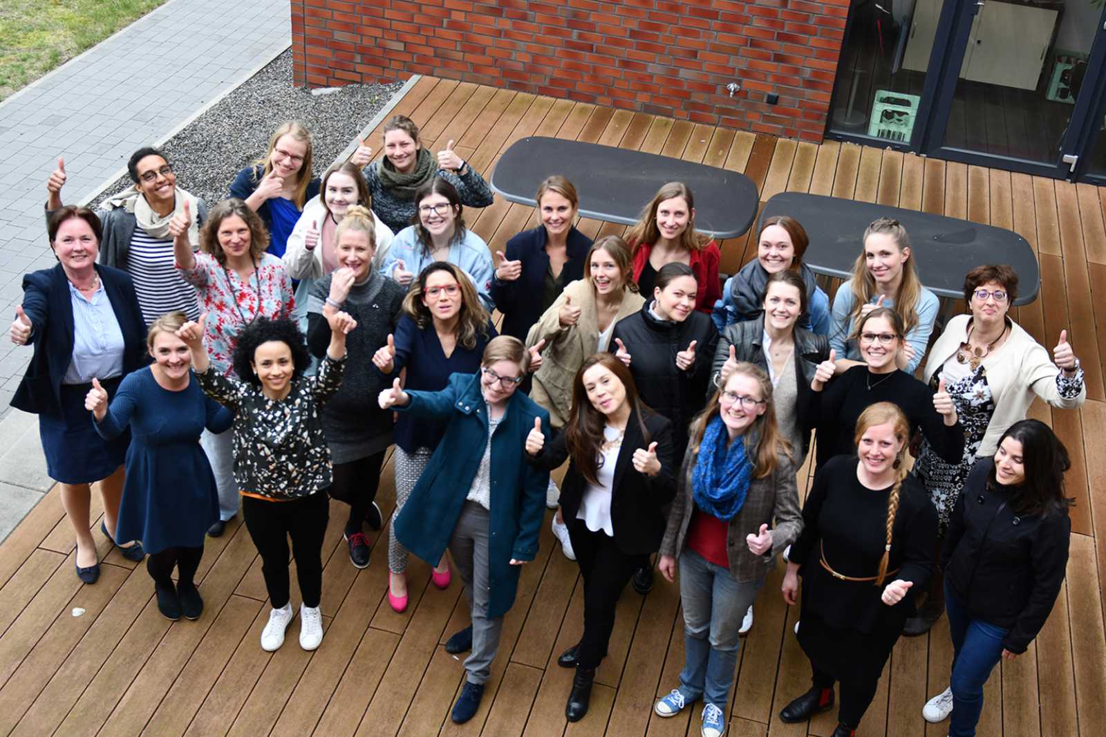 20 gründungsinteressierte Frauen nahmen teil. (Foto: FH Münster/Pressestelle) 