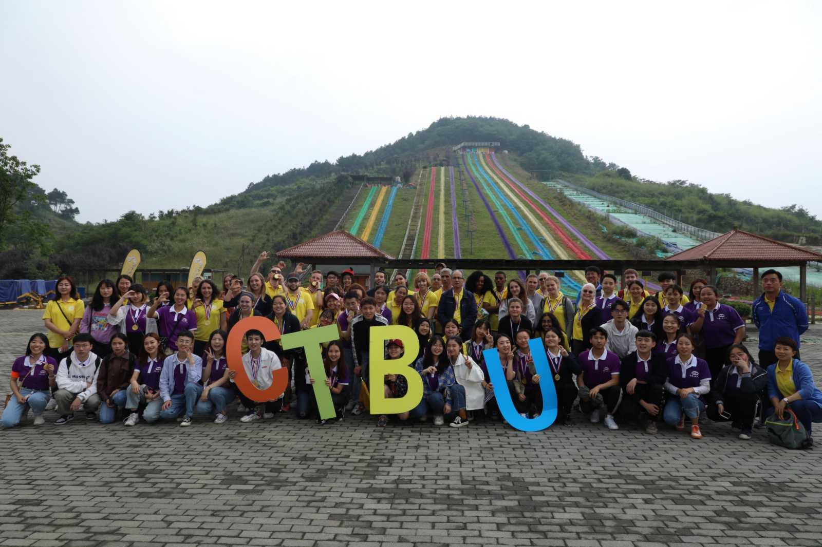 Insgesamt waren bei der CTBU-Tour 75 internationale Teilnehmerinnen und Teilnehmer dabei. (Foto: privat) 