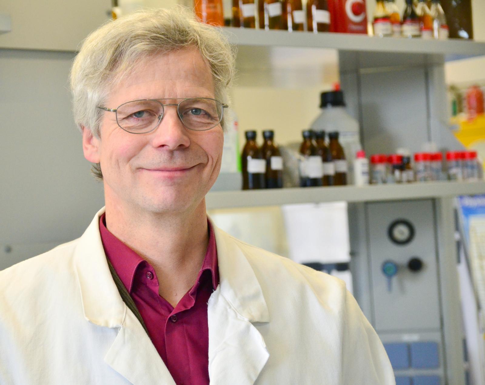 Prof. Dr. Thomas Schupp ist Chemiker an unserem Fachbereich Chemieingenieurwesen. (Foto: FH Münster/Theresa Gerks)