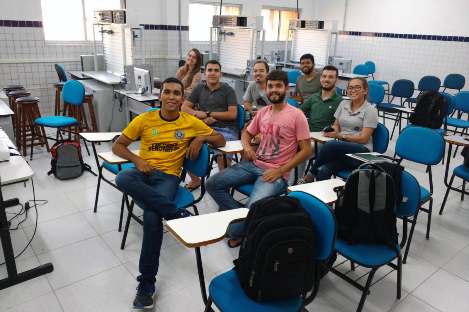 Auch auf dem Campus in João Câmara, rund 80 Kilometer südlich von Natal, hielt Job zwei Vorträge. Dort besichtigte er unter anderem das neue Zentrum für erneuerbare Energiesysteme. (Foto: privat) 