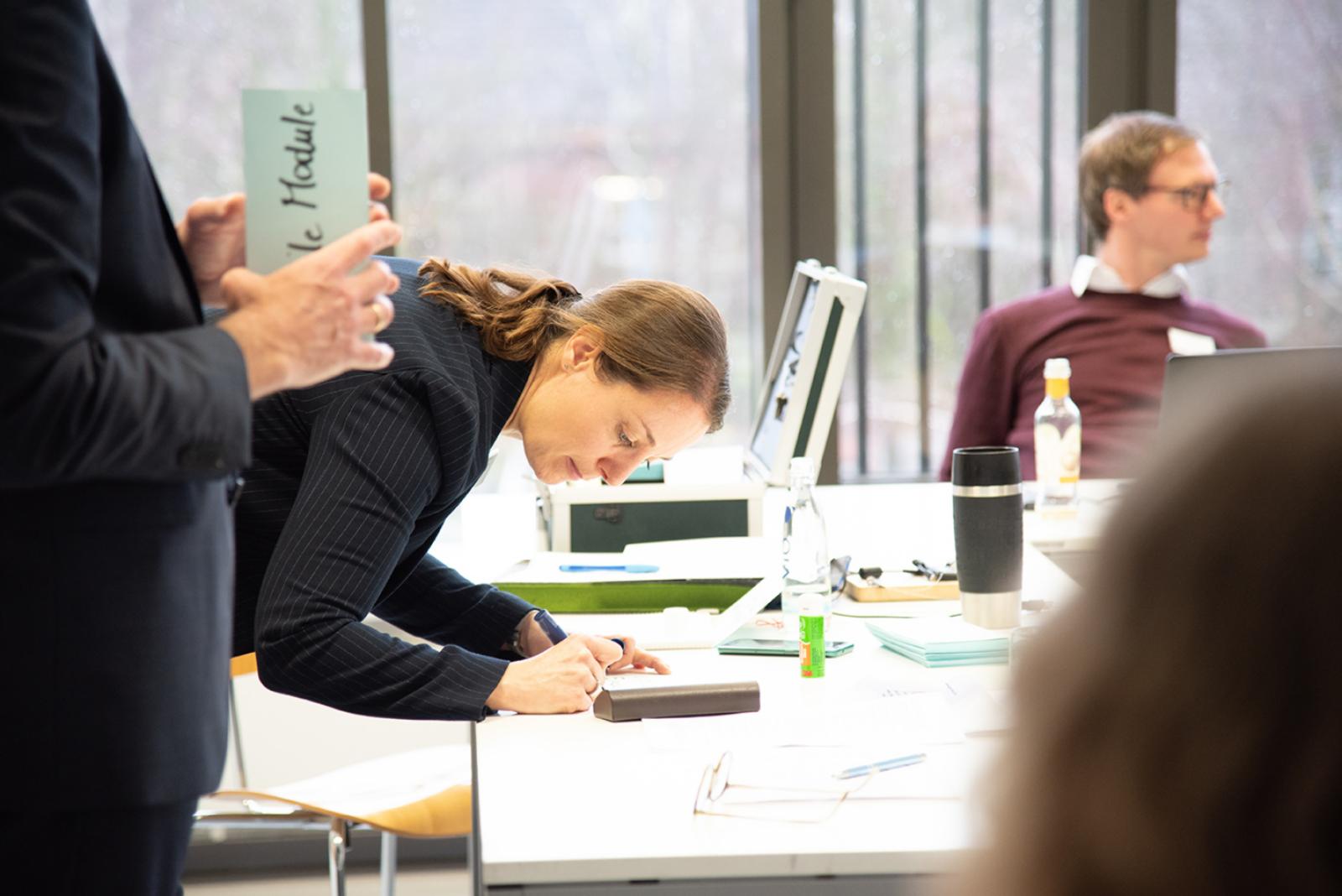 In den Workshops hatten die Teilnehmerinnen und Teilnehmer Gelegenheit, Ihre Ideen einzubringen. (Foto: FH Münster/Anne Holtkötter)