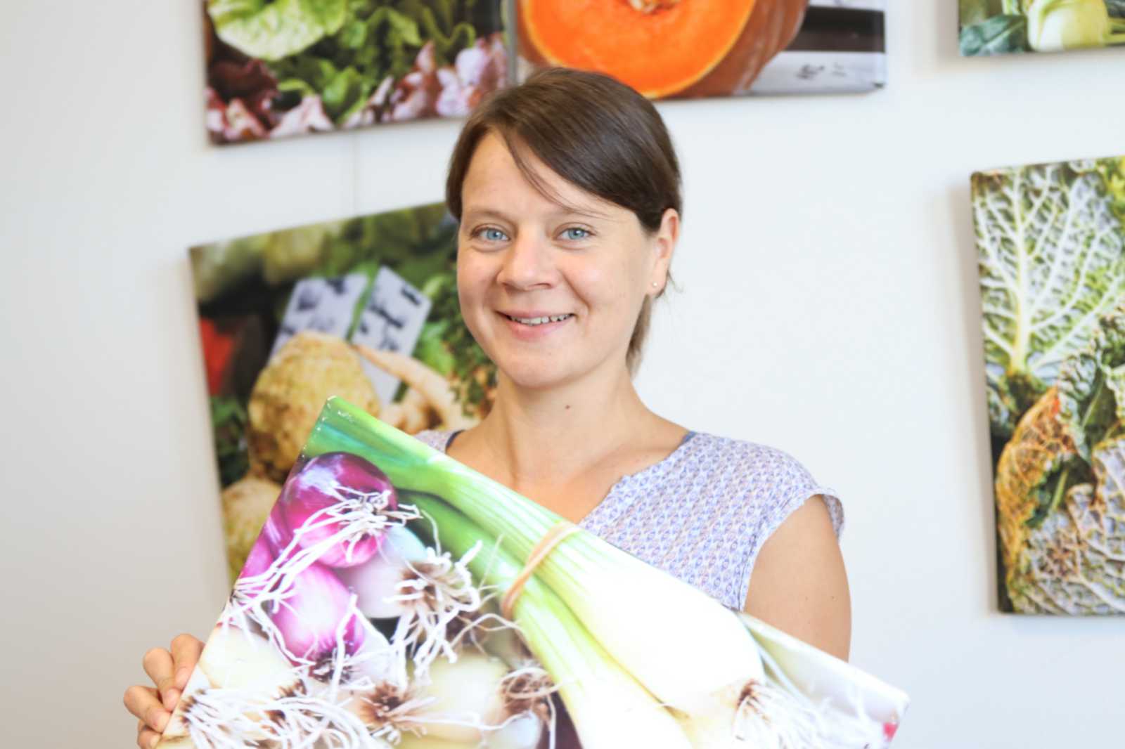 Christine Göbel forscht an der FH Münster zur Vermeidung von Lebensmittelabfällen. Bei der Aktion 