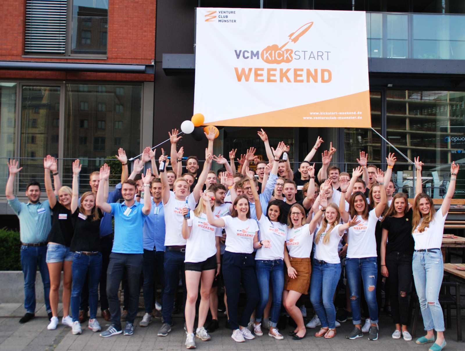 Beim Kickstart Weekend dreht sich vier Tage lang alles ums Gründen. (Foto: Venture Club Münster e.V.)