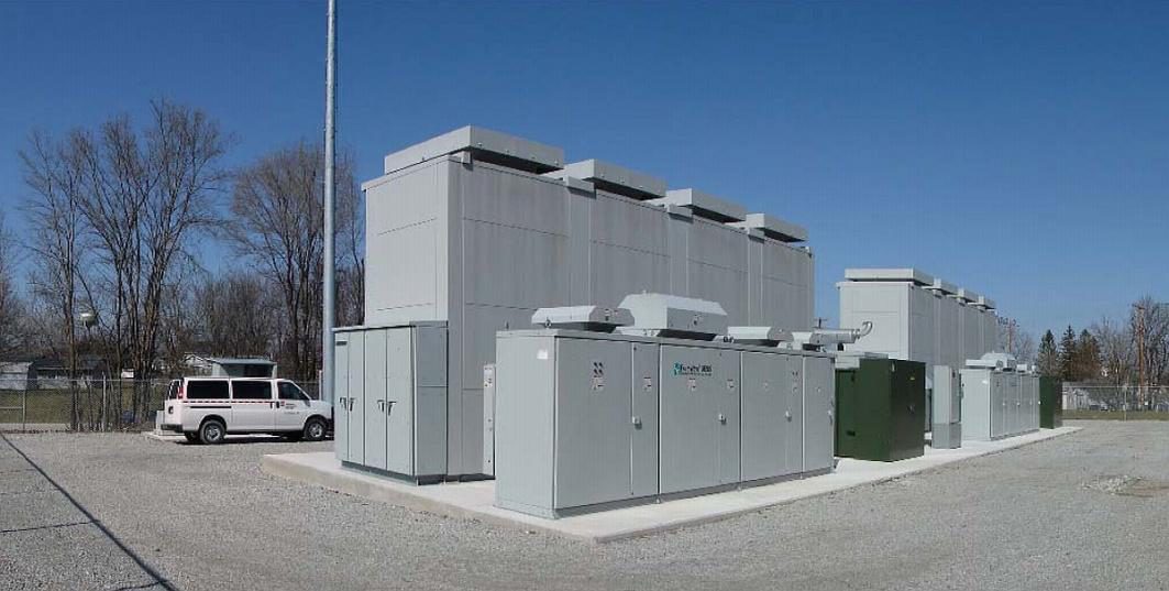 Natrium-Schwefel-Hochtemperatur-Speichersystem in New Orleans mit einer Leistung von 2 MW