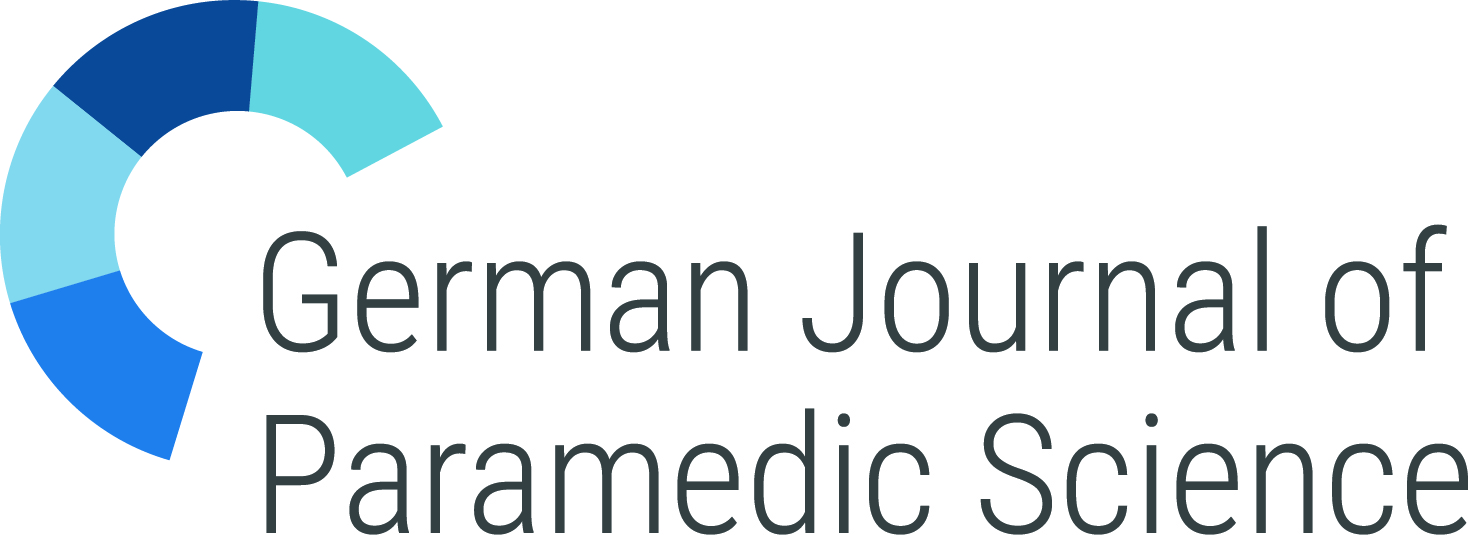 Logo des German Journal of Paramedic Science