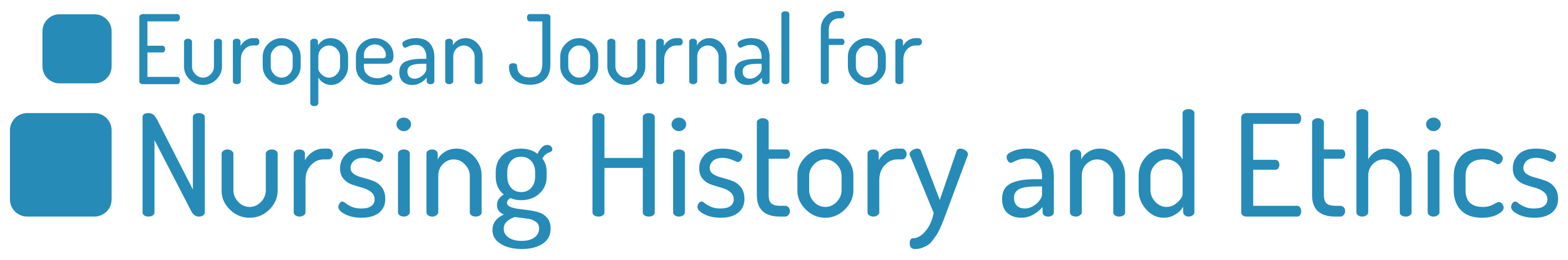 Logo of European Journal Nursing History and Ethics