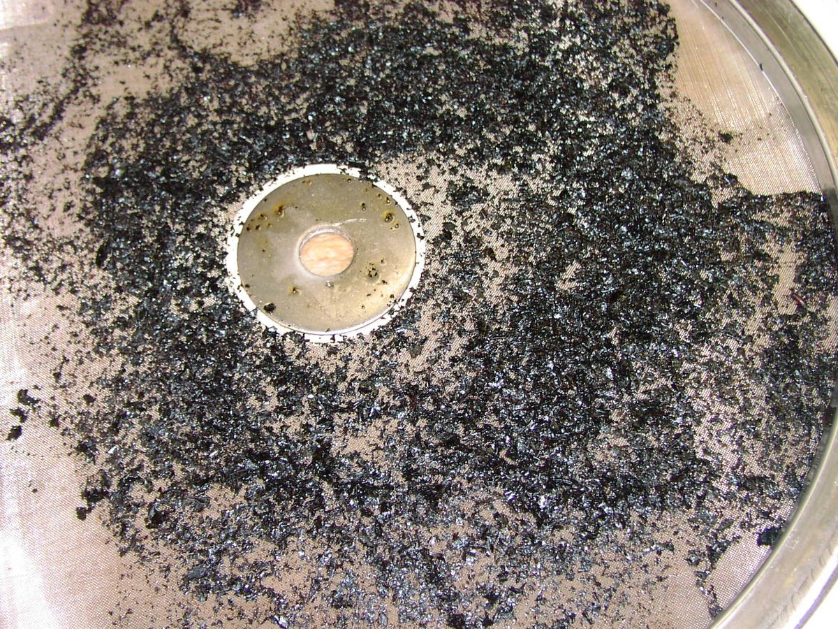 Mechanische Trennung des Teerkondensates