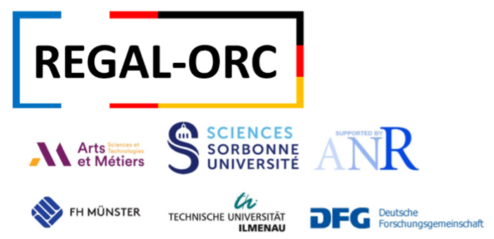 Logos der beteiligten Partner am Forschungsprojekt REGAL-ORC