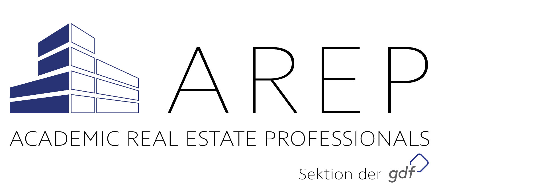 Logo von den Academic Real Estate Professionals (AREP)