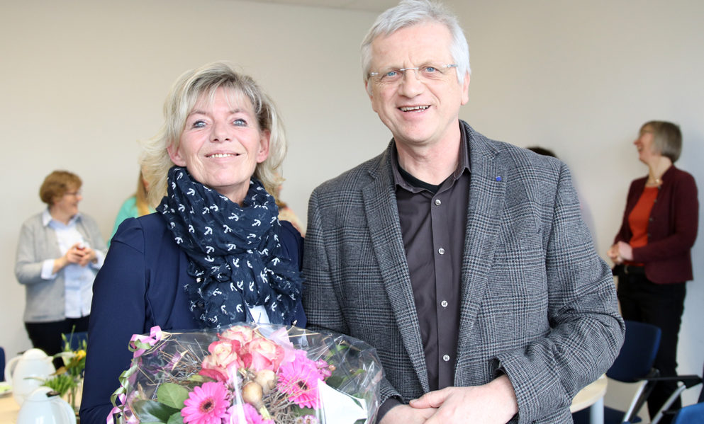 Ulrike Focke und Prof. Fritz Titgemeyer, FH Münster 